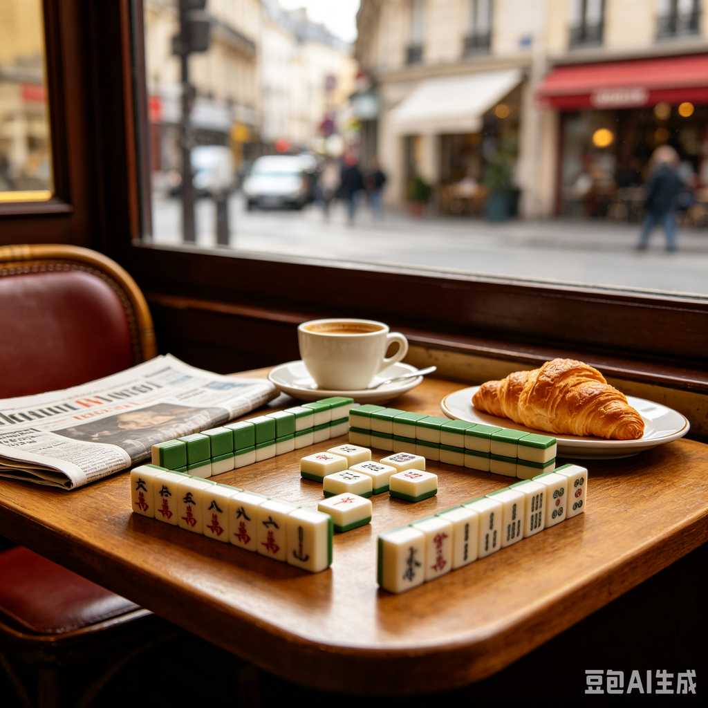 small portable mahjong set