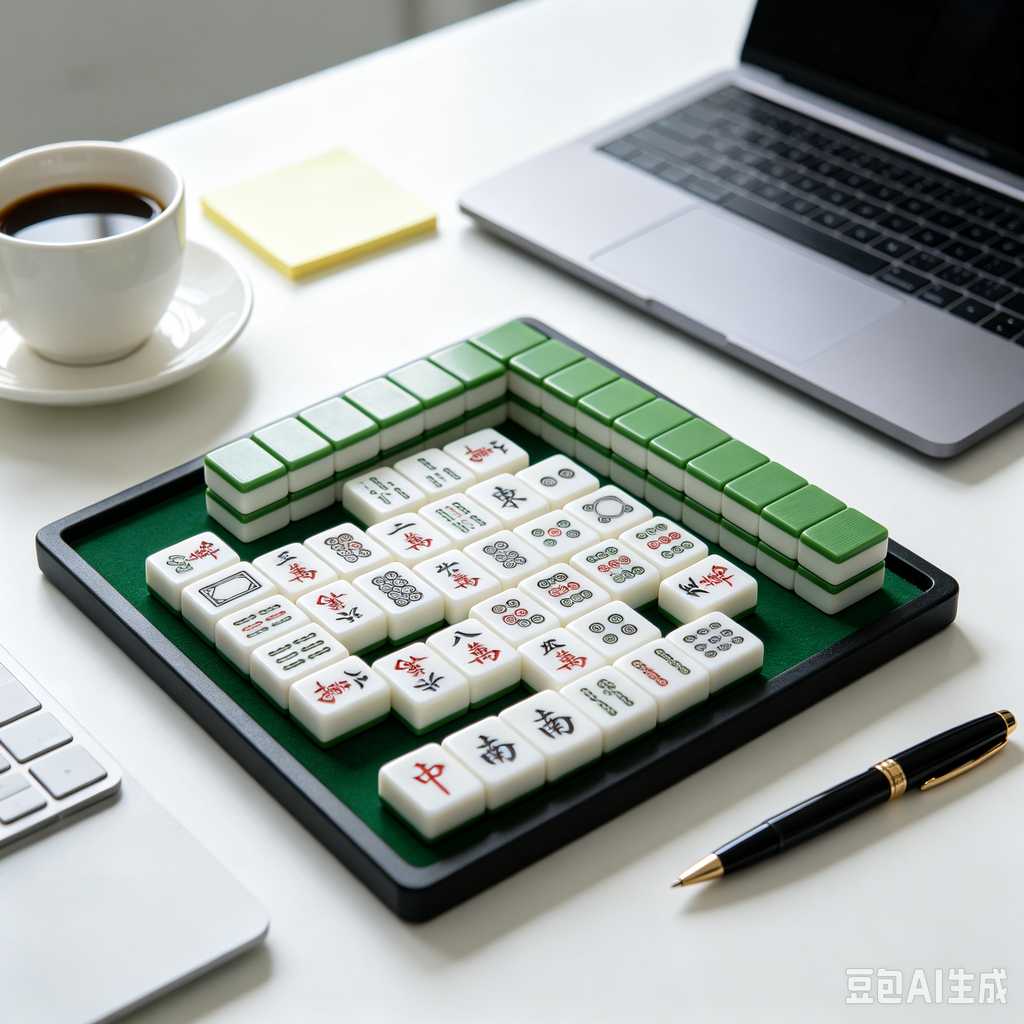 small mahjong mat portable