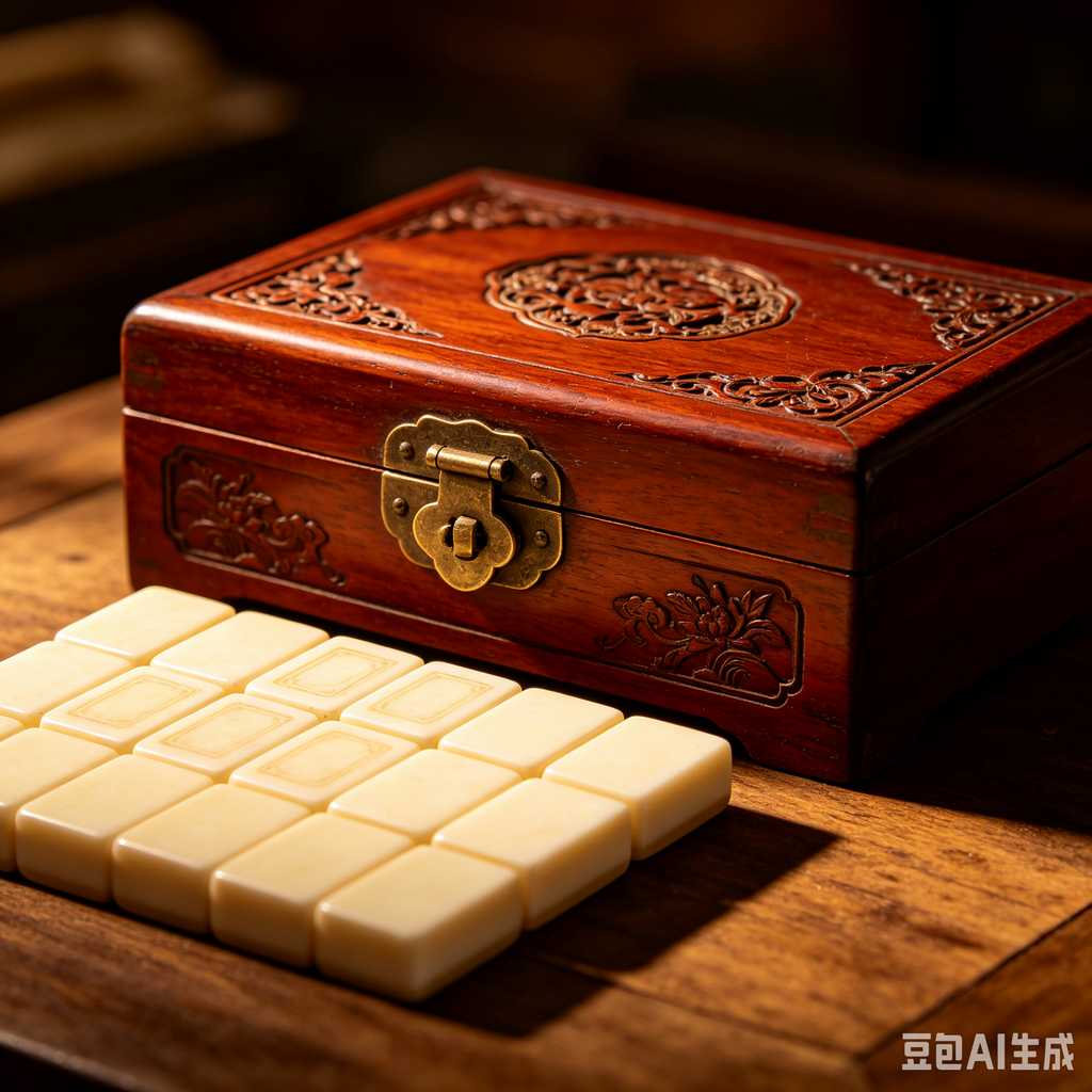 displayable mahjong set