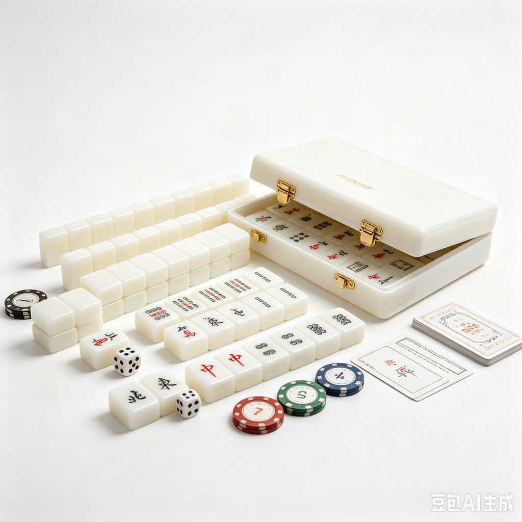 vintage gift mahjong set